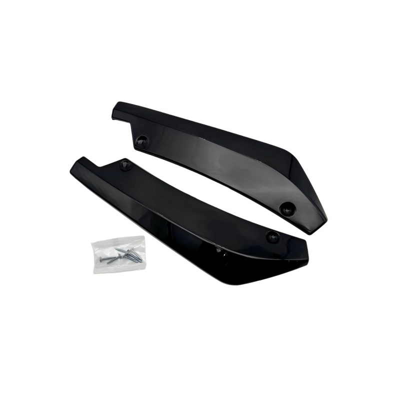 Yibo szénszálas autó hátsó sarok spoiler, univerzális ütközésvédő, dekoratív hátsó él