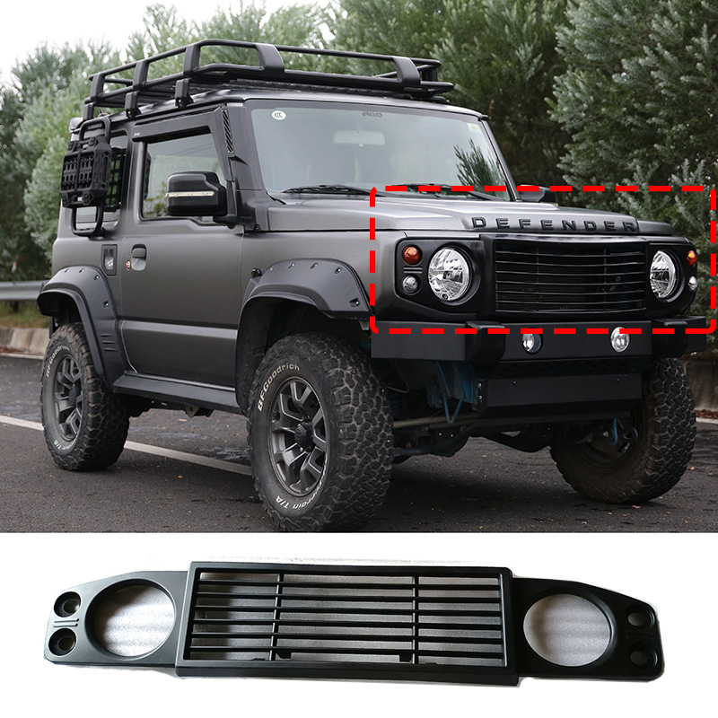 Prednja mreža za zaštitu od insekata za Suzuki Jimny JB64/JB74 — ABS plastika, dekorativni dodatak