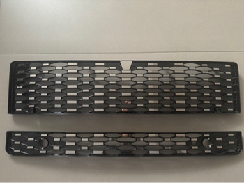 Elülső rács hálózati módosító készlet rovarvédelemhez, Csillagos ég stílus, anyag: műanyag acélhálóval, víztartály védelme, hőleadó bordák