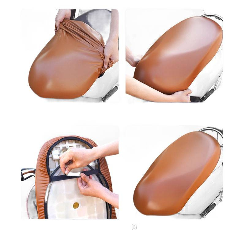 Универсално водоустойчиво PU калъфче за седалка за електрически превозни средства и мотори, високоеластичен PU материал