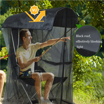 Horgász sátor — poliészter, 0,02-es hálónyílás, hosszú élettartam, Márka: Other