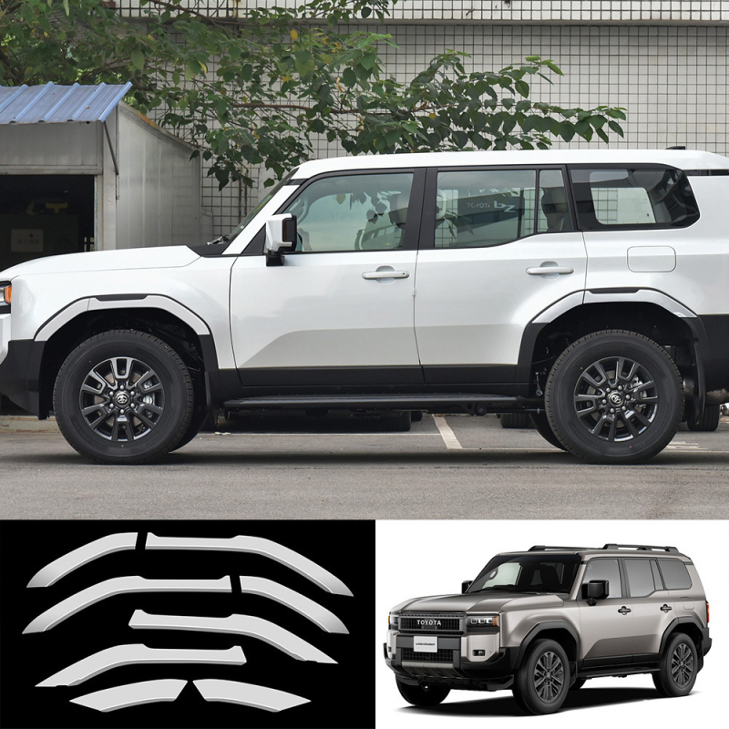 Toyota Prado LC250 Obrubnik za kota (ABS) – Model 3 – Prednji donji poklopac svjetla za maglu