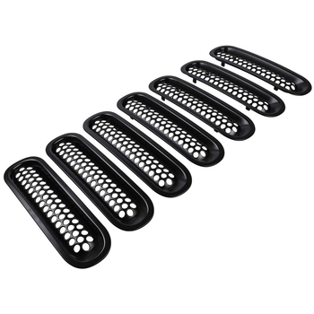 Langley Ll-2025-01 Plastična prednja rešetka mreža za zaštitu od insekata Jeep Wrangler 07-17
