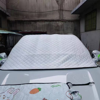 Автомобилен снежен покрив за предното стъкло, Oxford плат; двойно покритие; монтаж със snap-in; универсален модел; тегло 430 г