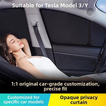 Zavjese za prozore Tesla Model Y – potpuno zatamnjenje, zaštita od sunca, toplinska izolacija i privatnost