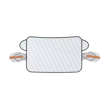 Four Seasons autóhoz való tömörített alumíniumfóliás hótakaró, fagy és eső elleni védelemmel, hosszított változat, rögzítés statikus matricával, általános illeszkedés