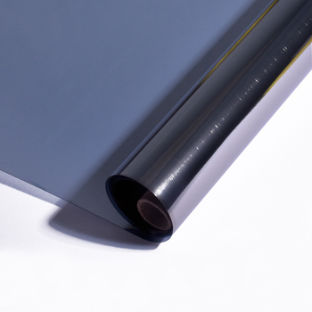 PET prozorski film za sunčanu zaštitu — jednosmjerna vizija, samoljepljiv, moderan minimalistički stil