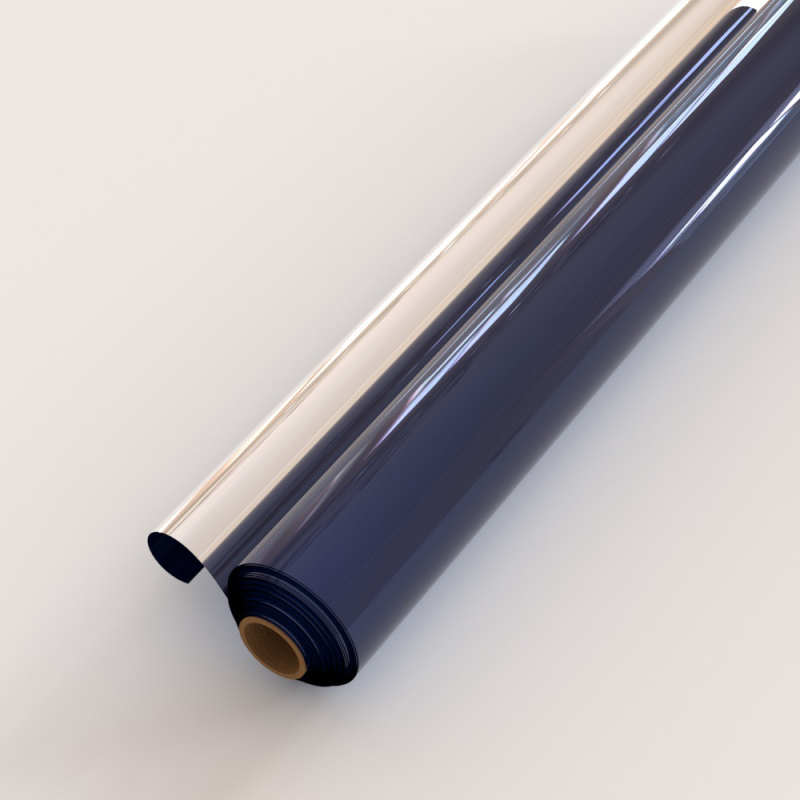 PET prozorski film za sunčanu zaštitu — jednosmjerna vizija, samoljepljiv, moderan minimalistički stil