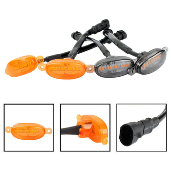 LED svjetlo za automobilsku rešetku, 12V univerzalno, 2W, vodootporno, elipsno kućište, model Middle Grid Light