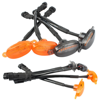 LED svjetlo za automobilsku rešetku, 12V univerzalno, 2W, vodootporno, elipsno kućište, model Middle Grid Light