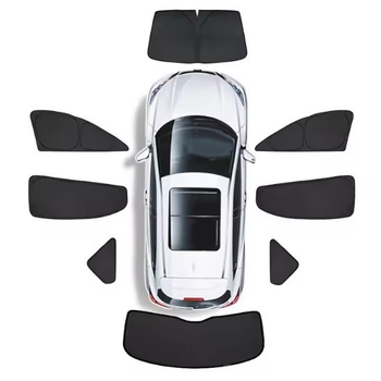 Honda automobil prozirna klapa za prozor, debela neprozirna aluminijska zaštita privatnosti, snap-in montaža, model B-01, prilagodljiva