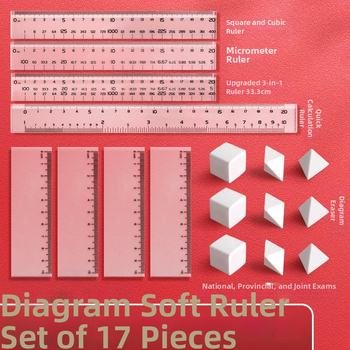 Sada gumičiek na skúšku štátnej služby – kancelárske potreby pre diagramy