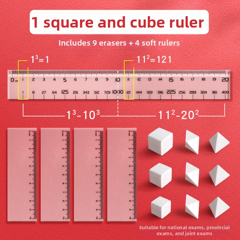 Sada gumičiek na skúšku štátnej služby – kancelárske potreby pre diagramy