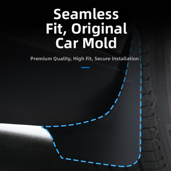 Model Y OEM blatnici — Vanjski dodaci za blatnike, Nije moguće prilagoditi, Bez licenciranih privatnih marki