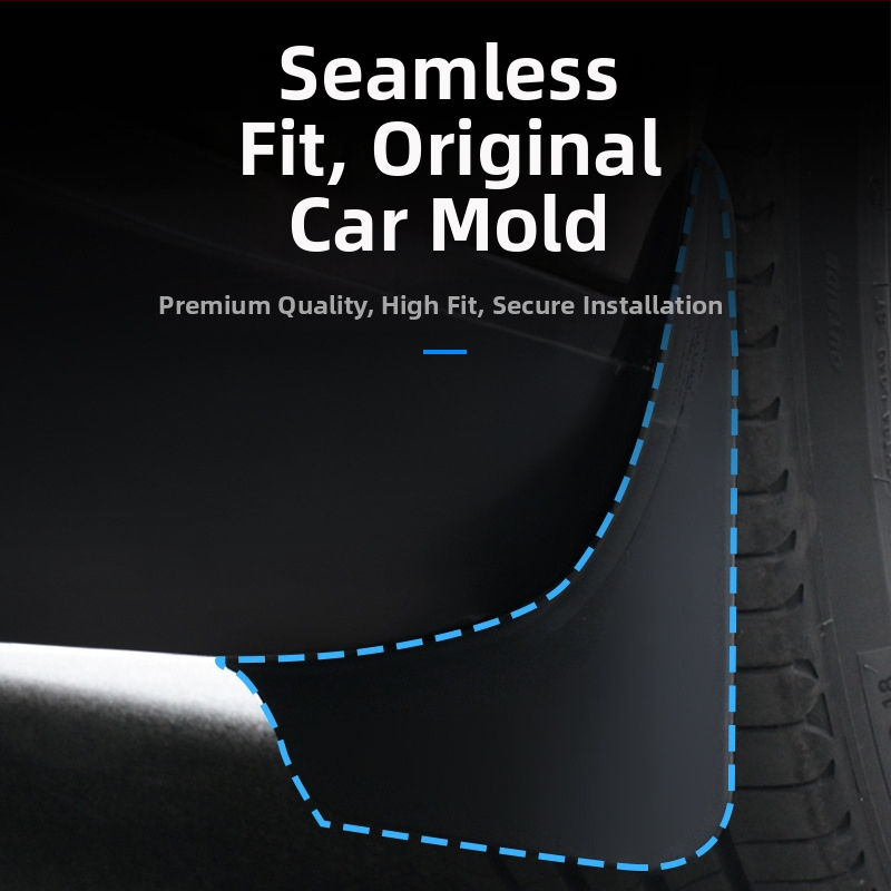 Model Y OEM blatnici — Vanjski dodaci za blatnike, Nije moguće prilagoditi, Bez licenciranih privatnih marki