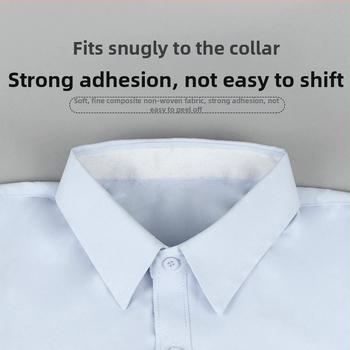 Set dodataka za odijelo: naljepnice protiv prljavštine i upijanja znoja za ovratnik, dekolte, manžete, vizir kapice i peta (Debljina 2.5; Materijal: Tkanina; Uzorak: Jednobojan; Funkcija: Antistatika; Pakiranje: 500)