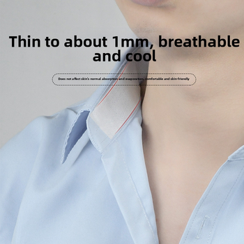 Set dodataka za odijelo: naljepnice protiv prljavštine i upijanja znoja za ovratnik, dekolte, manžete, vizir kapice i peta (Debljina 2.5; Materijal: Tkanina; Uzorak: Jednobojan; Funkcija: Antistatika; Pakiranje: 500)