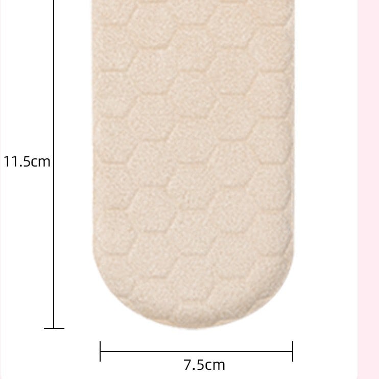 Talpă de călcâi din silicon cu suport pentru arc, absorbție a șocurilor, autoadeziv antiaderent, cu particule de masaj, potrivit pentru adidași, pantofi casual și de lucru