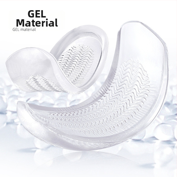 Tălpiță de călcâi cu model de apă - pernă ondulată pentru călcâi, absorbție de șocuri, unisex, antiderapant