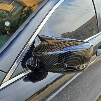 Karbonsko kućište poklopca retrovizora za Honda Accord osme generacije (2008–2013), dizajn rog-demon uši