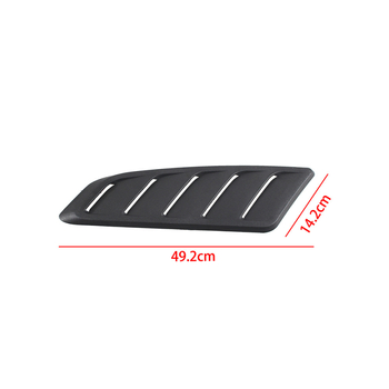 Sade SLJ-1079-BK Univerzalni panel dovoda zraka u haubu, ABS plast, izolacijska podloga i hladni ventil