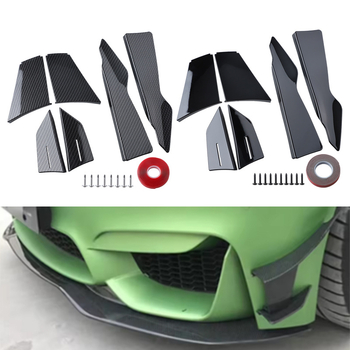 Karbonski set za prednji branik za BMW F80 M3 / F82 M4 s zaštitom od sudara i ogrebotina, kombinirani prednji dio s modifikacijom air knife