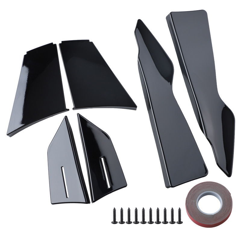 Karbonski set za prednji branik za BMW F80 M3 / F82 M4 s zaštitom od sudara i ogrebotina, kombinirani prednji dio s modifikacijom air knife