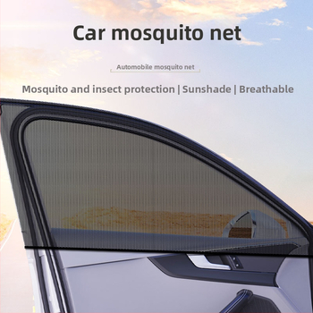 Mreža protiv komaraca za bočne prozore automobila, mreža za zaštitu od sunca, ne blokira vidljivost
