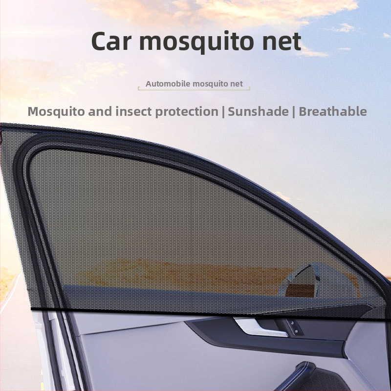 Mreža protiv komaraca za bočne prozore automobila, mreža za zaštitu od sunca, ne blokira vidljivost