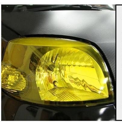 Folia za promjenu boje svjetala automobila – ljepenje, jednobojni uzorak, mogućnost prilagodbe