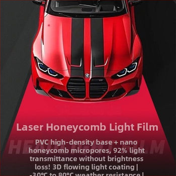 Heksagonalni laserski film za svjetla – univerzalni zaštitni film za auto i motocikl