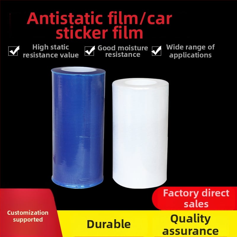 PE elektrostatická ochranná fólia na predné svetlá auta — Materiál: PE; Substrát: PE film; Hrúbka: 1.2; Rozsah použitia: Ochranná fólia na predné svetlá auta