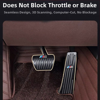 Audi A6L vodičová podložka na podlahu auta — dizajn hviezdnej oblohy, vlnený semiš + PE, odolná voči opotrebeniu, bez zápachu, Snowy