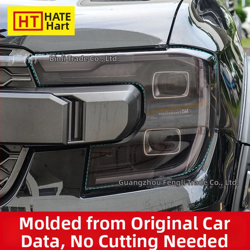 TPU ochranný film na predné svetlá Ranger 2023-2025