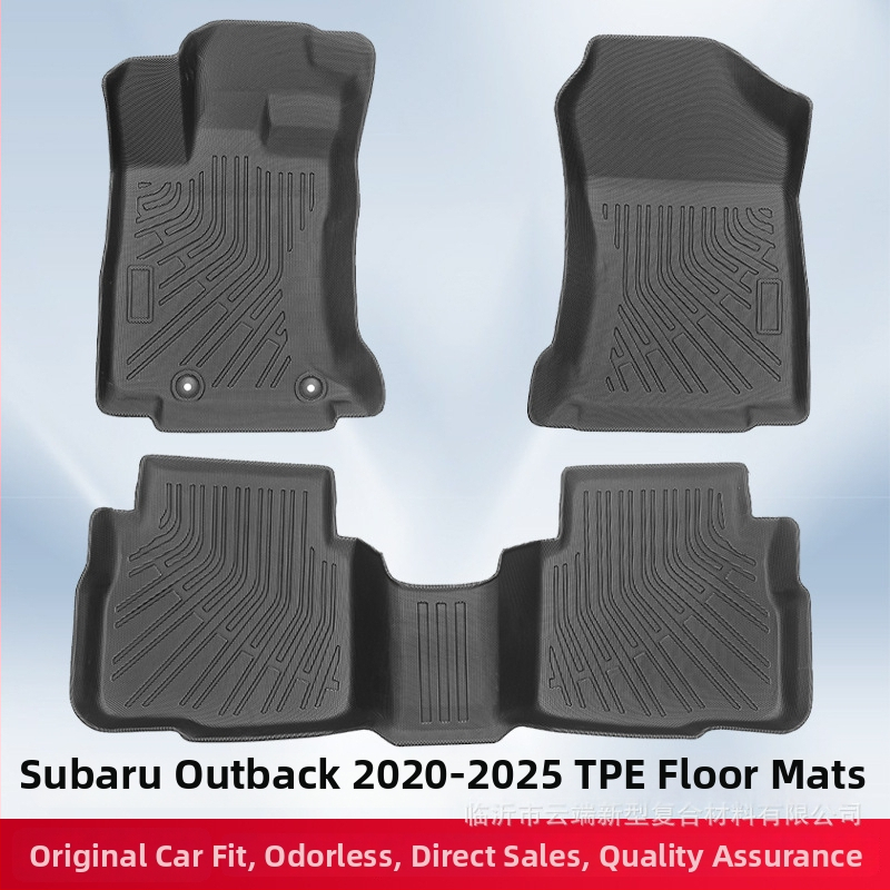 Subaru Outback 2020-2025 3D TPE prostirke za pod i zaštitna obloga prtljažnika