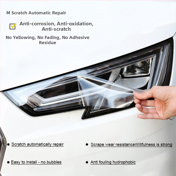 Ochranný film na svetlá (TPU) – samoopraviteľný, odolný voči škrabancom, FILMFAN, pre predné a zadné svetlá