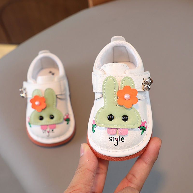 Βρεφικά αθλητικά παπούτσια με επάνω μέρος από συνθετικό δέρμα, αντιολισθητική σόλα, σχέδιο με καρτούν, για ηλικίες 12–36 μηνών