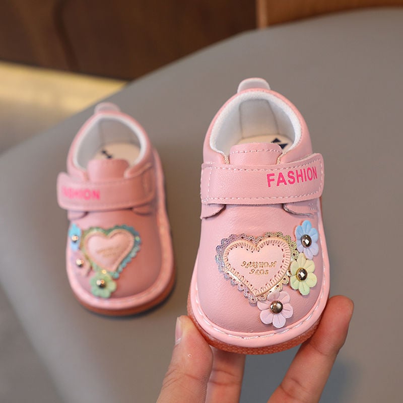 Βρεφικά αθλητικά παπούτσια με επάνω μέρος από συνθετικό δέρμα, αντιολισθητική σόλα, σχέδιο με καρτούν, για ηλικίες 12–36 μηνών