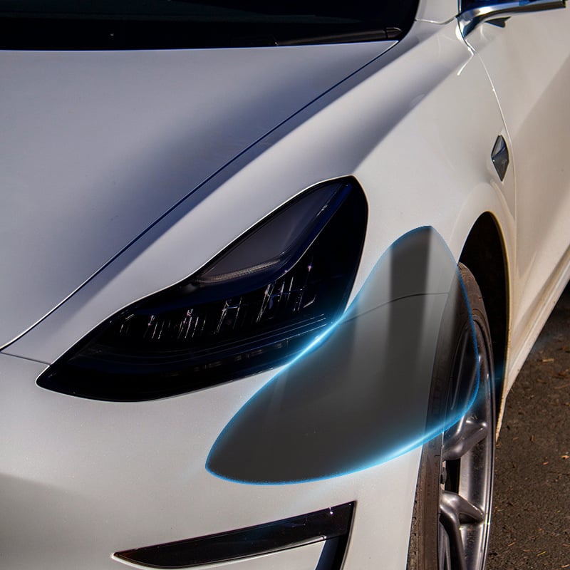 Защитен филм за фарове за Tesla Model Y и Model 3, TPU, SNBLO