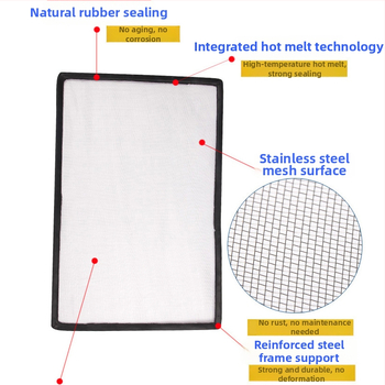 Automobilová mriežka radiátora proti hmyzu, Yuqian, univerzálne pre vozidlá, všetky modely, kov.