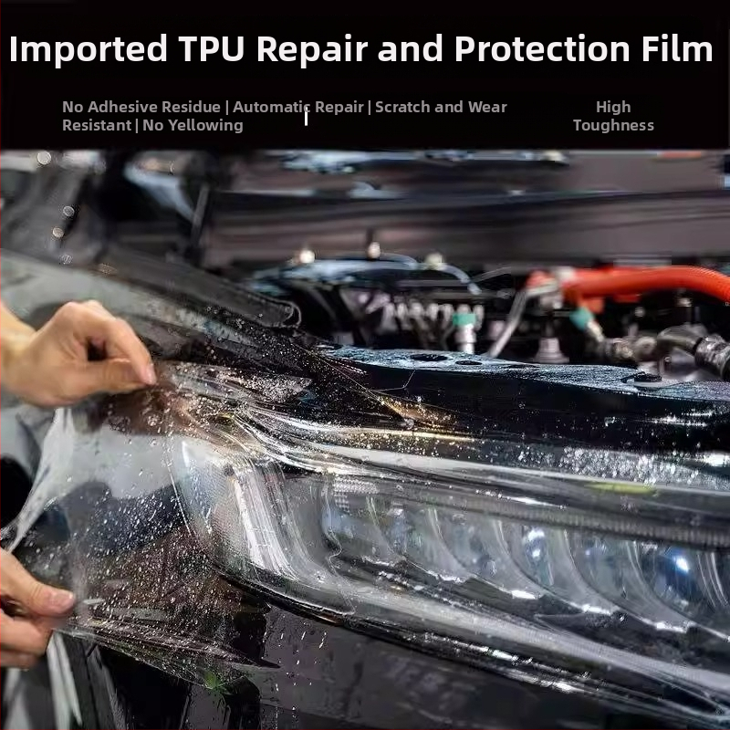 Jiacano TPH film za auto farove, prozirni film za svjetla, materijal: TPH, način ugradnje: lijepljenje