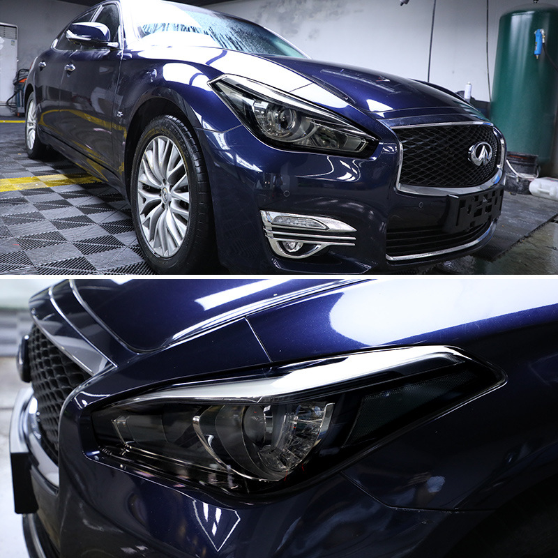 Infiniti TPU zaštitni film za prednje i stražnje svjetlo — otporan na ogrebotine, ispis logotipa, prilagodba