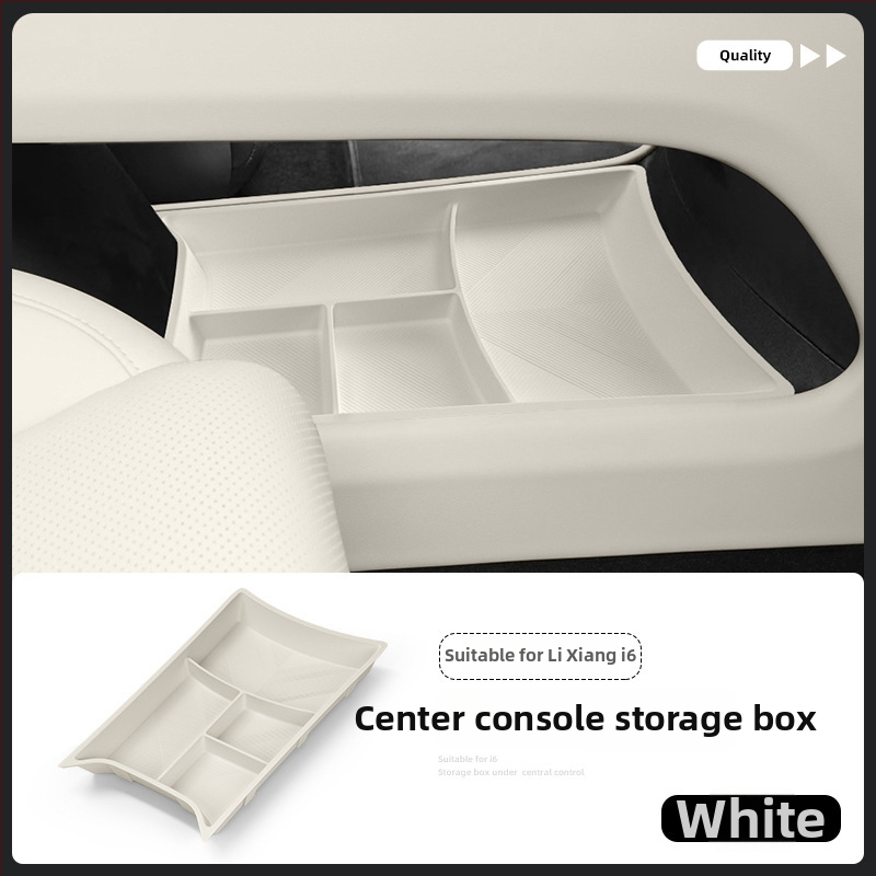 Automobilska silikon kutija za pohranu – Kompatibilna s Ideal i6 sustavom središta, donja konzola; vodootporna i otporna na tlak
