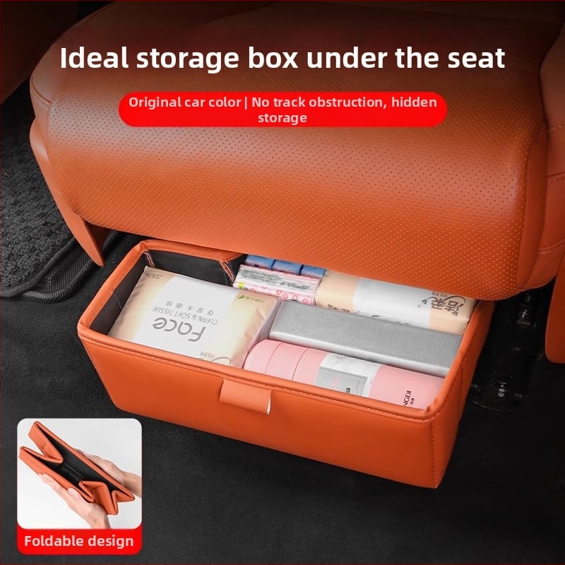 Kutija za pohranu ispod sjedala Ideal L8L9, dvoredna, sklopiva, vodootporna, izolirana, otporna na kompresiju, s držačem