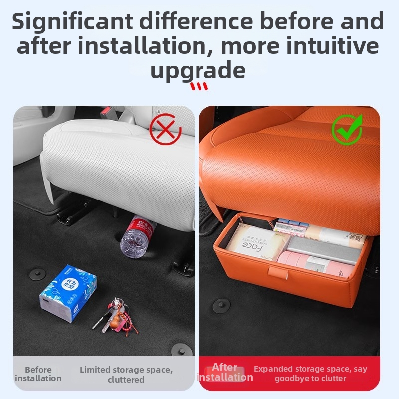 Kutija za pohranu ispod sjedala Ideal L8L9, dvoredna, sklopiva, vodootporna, izolirana, otporna na kompresiju, s držačem