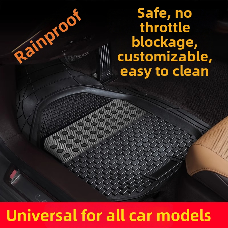 Automobilové podlahové rohože — jednodielne, PVC protišmykové, 5 mm hrúbka, pre všeobecné modely, pôvod Taizhou, Zhejiang