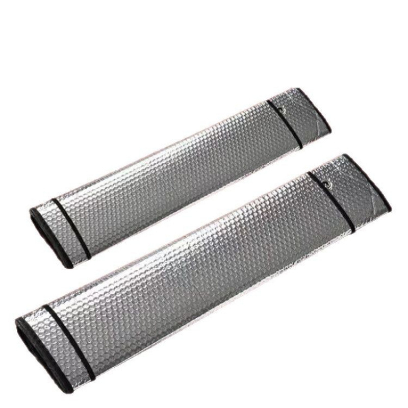 Автомобилен мрежест сенник за странични прозорци с вакуумни чашки — PVC материал, защита от слънцето и топлинна изолация