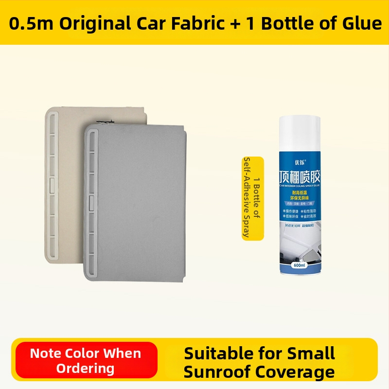 Επιδιόρθωση και ανακαίνιση υφάσματος οροφής αυτοκινήτου με επένδυση από σφουγγάρι