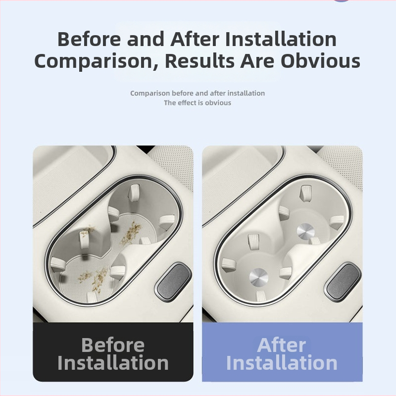 Silikon podloga protiv klizanja za držač čaše u središnjoj konzoli, kompatibilna s Ideal I6 – vodootporna i otporna na tlak