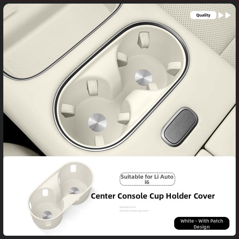 Silikon podloga protiv klizanja za držač čaše u središnjoj konzoli, kompatibilna s Ideal I6 – vodootporna i otporna na tlak